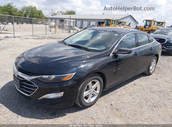 1G1ZC5ST4LF002072 2020 CHEVROLET MALIBU Black Вид спереду