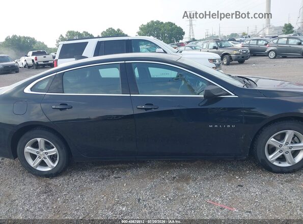 1G1ZC5ST4LF002072 2020 CHEVROLET MALIBU Black Вид задньої частини салону