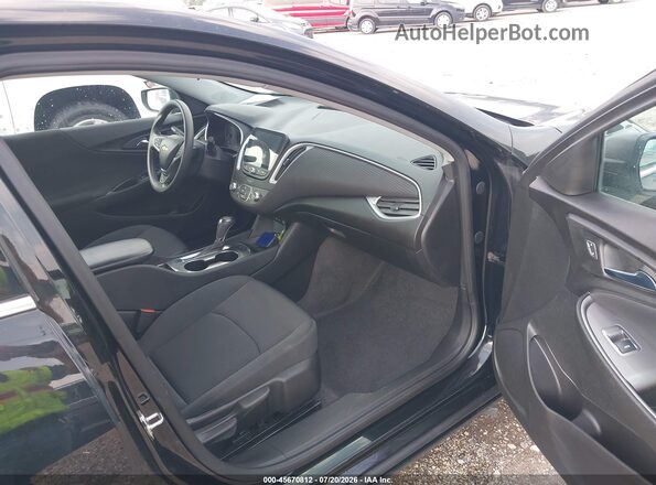1G1ZC5ST4LF002072 2020 CHEVROLET MALIBU Black Вид салону спереду