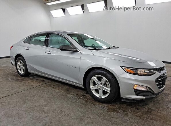 1G1ZC5ST4LF082585 2020 CHEVROLET MALIBU Серебряный Передняя правая четверть