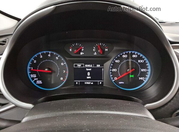 1G1ZC5ST4LF082585 2020 CHEVROLET MALIBU Серебряный Вид щитка приборов