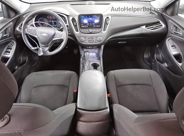 1G1ZC5ST4LF082585 2020 CHEVROLET MALIBU Серебряный Вид панели приборов