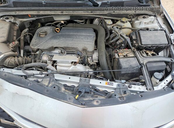 1G1ZC5ST4MF039432 2021 CHEVROLET MALIBU Silver Vista interior trasera