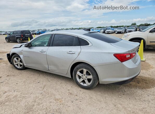 1G1ZC5ST4MF039432 2021 CHEVROLET MALIBU Silver Trasero izquierdo