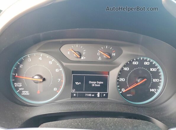 1G1ZC5ST5RF170196 2024 CHEVROLET MALIBU Белый Вид щитка приборов