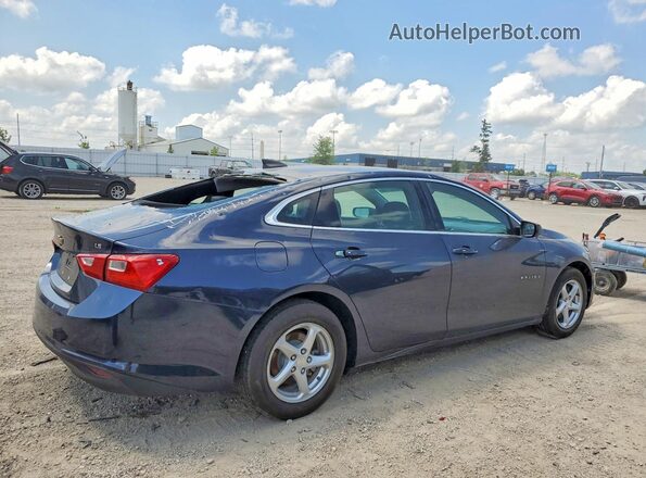 1G1ZC5ST6GF256503 2016 CHEVROLET MALIBU Blue Rear right