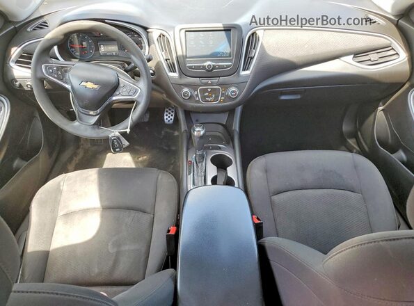 1G1ZC5ST6GF256503 2016 CHEVROLET MALIBU Blue Dashboard view