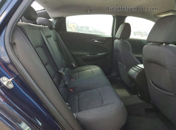 1G1ZC5ST6GF256503 2016 CHEVROLET MALIBU Blue Rear seats view