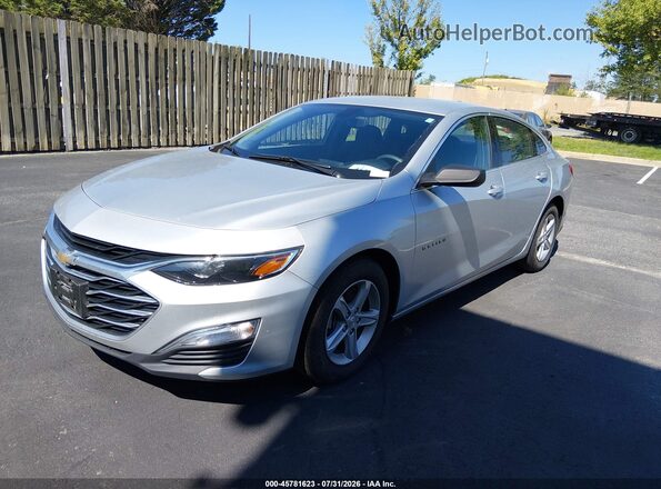 1G1ZC5ST6LF133603 2020 CHEVROLET MALIBU Silver Vista tres cuartos delantera izquierda