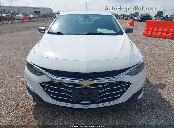 1G1ZC5ST6LF136968 2020 CHEVROLET MALIBU White Widok zestawu wskaźników