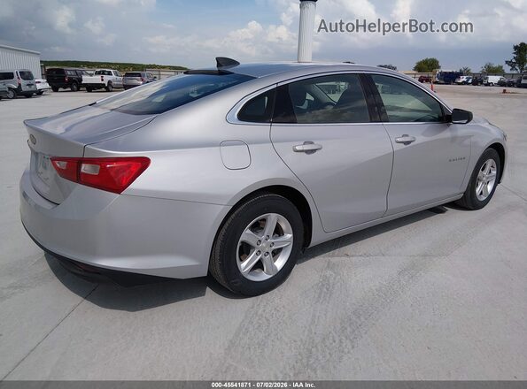1G1ZC5ST6LF152622 2020 CHEVROLET MALIBU Silver უკანა მარჯვენა