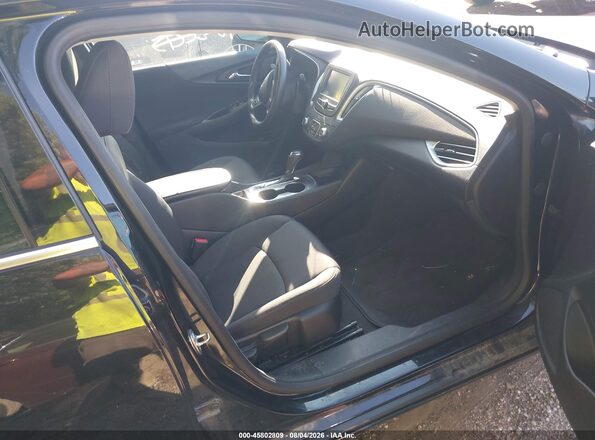 1G1ZC5ST7HF267138 2017 CHEVROLET MALIBU Black წინა სალონის ხედი