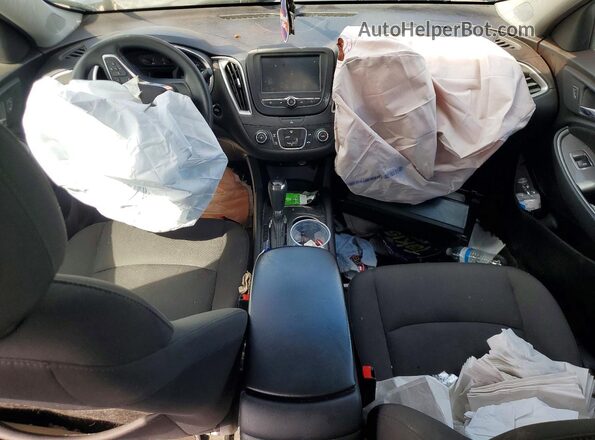 1G1ZC5ST7JF155221 2018 CHEVROLET MALIBU Charcoal Vista del salpicadero