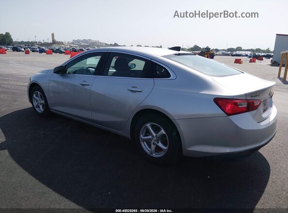 1G1ZC5ST7JF280039 2018 CHEVROLET MALIBU Silver უკანა მარცხენა