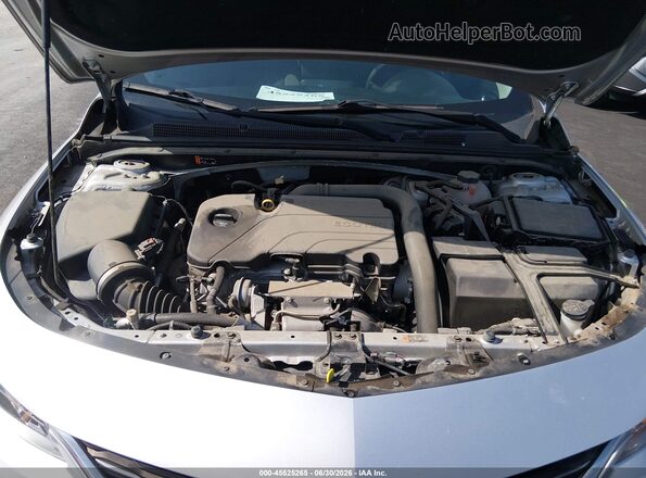 1G1ZC5ST7JF280039 2018 CHEVROLET MALIBU Silver უკანა ხედი