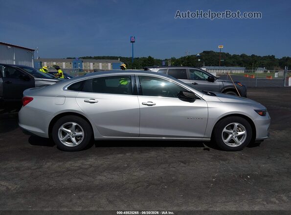1G1ZC5ST7JF280039 2018 CHEVROLET MALIBU Silver 