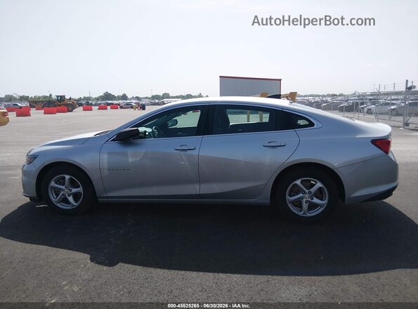 1G1ZC5ST7JF280039 2018 CHEVROLET MALIBU Silver 