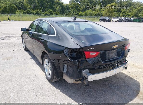 1G1ZC5ST7LF061018 2020 CHEVROLET MALIBU Черный Задняя левая четверть