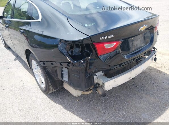 1G1ZC5ST7LF061018 2020 CHEVROLET MALIBU Черный Вид спереди