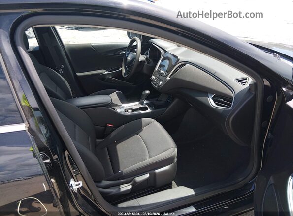 1G1ZC5ST7LF061018 2020 CHEVROLET MALIBU Черный Вид салона спереди