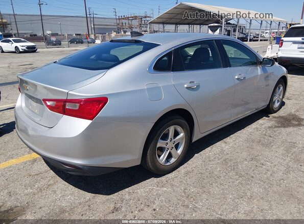 1G1ZC5ST7LF133478 2020 CHEVROLET MALIBU Silver Հետևի աջ
