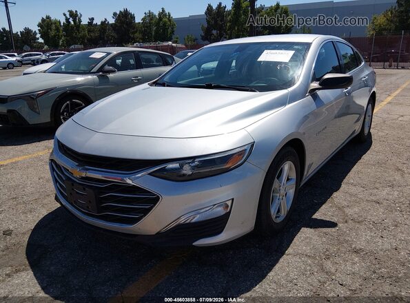 1G1ZC5ST7LF133478 2020 CHEVROLET MALIBU Silver Դիմացի տեսք