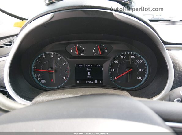 1G1ZC5ST7LF134582 2020 CHEVROLET MALIBU White უკანა სავარძლების ხედი