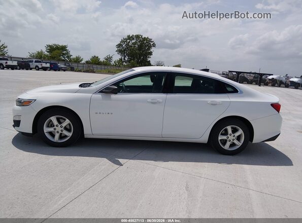 1G1ZC5ST7LF134582 2020 CHEVROLET MALIBU White 