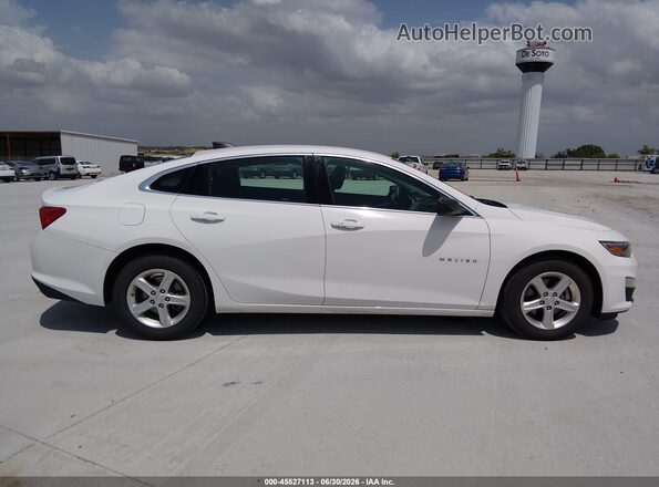 1G1ZC5ST7LF134582 2020 CHEVROLET MALIBU White 