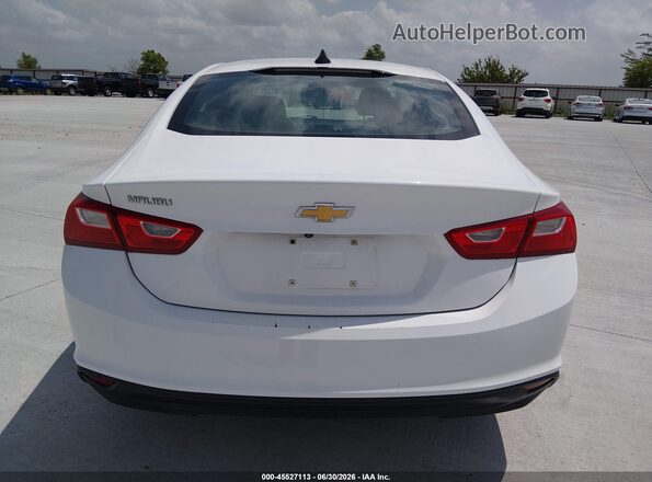1G1ZC5ST7LF134582 2020 CHEVROLET MALIBU White 