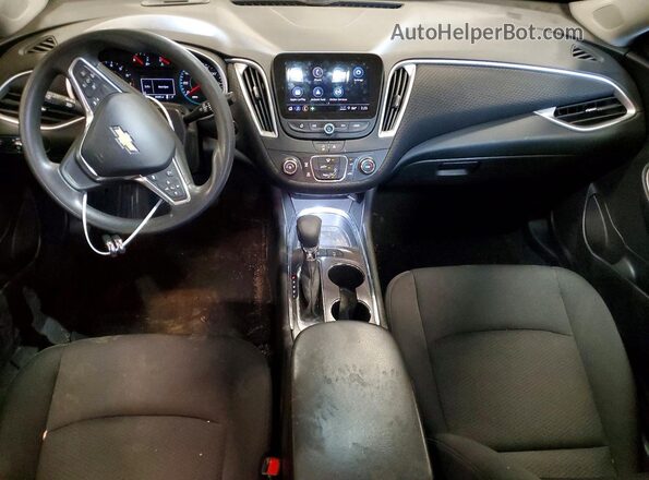1G1ZC5ST7NF183168 2022 CHEVROLET MALIBU Серый Вид панели приборов