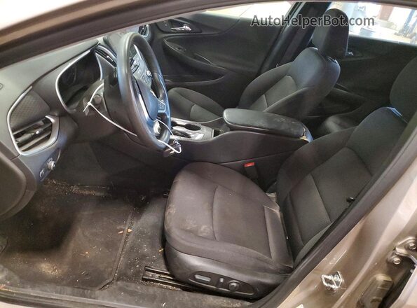 1G1ZC5ST7NF183168 2022 CHEVROLET MALIBU Серый Вид салона спереди