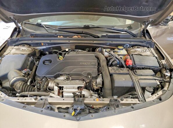 1G1ZC5ST7NF183168 2022 CHEVROLET MALIBU Серый Вид задней части салона