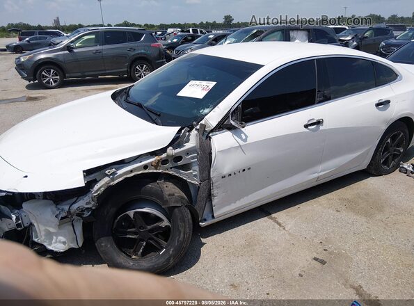 1G1ZC5ST7NF186992 2022 CHEVROLET MALIBU White Передня ліва чверть