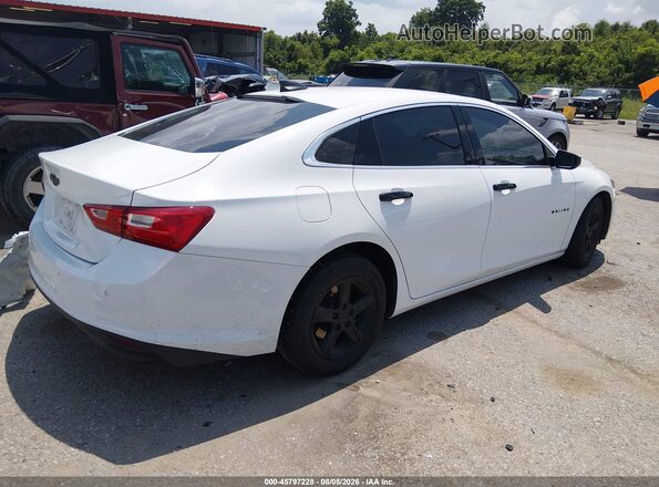 1G1ZC5ST7NF186992 2022 CHEVROLET MALIBU White Задня права чверть