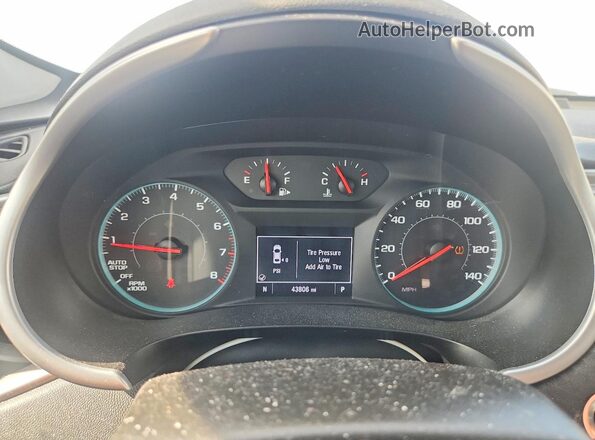 1G1ZC5ST7PF156586 2023 CHEVROLET MALIBU White Widok zestawu wskaźników