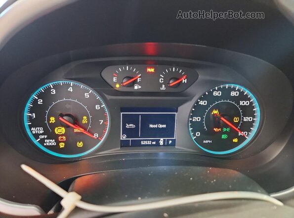 1G1ZC5ST7PF210422 2023 CHEVROLET MALIBU White Вид щитка приладів