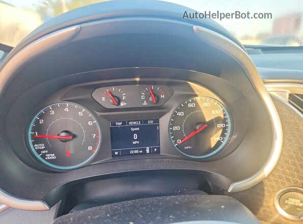 1G1ZC5ST7RF204090 2024 CHEVROLET MALIBU Blue Вид щитка приладів
