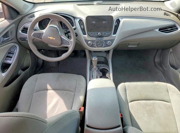1G1ZC5ST8KF170148 2019 CHEVROLET MALIBU Серебряный Вид панели приборов