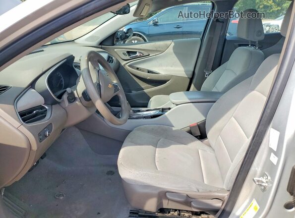 1G1ZC5ST8KF170148 2019 CHEVROLET MALIBU Серебряный Вид салона спереди