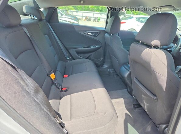 1G1ZC5ST8KF179836 2019 CHEVROLET MALIBU Silver Vista de los asientos traseros