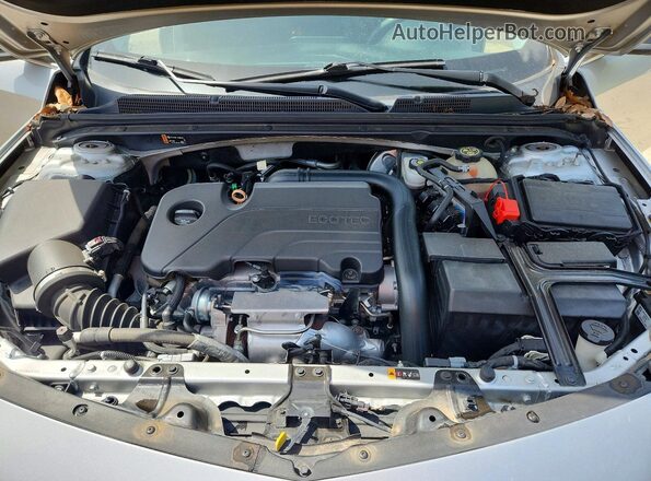 1G1ZC5ST8KF179836 2019 CHEVROLET MALIBU Silver Vista interior trasera