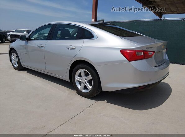 1G1ZC5ST8LF036631 2020 CHEVROLET MALIBU Серебряный Задняя левая четверть