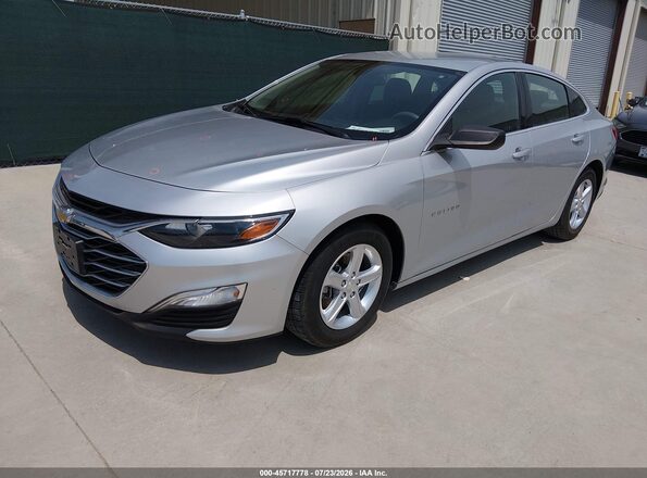 1G1ZC5ST8LF036631 2020 CHEVROLET MALIBU Серебряный Передняя левая четверть