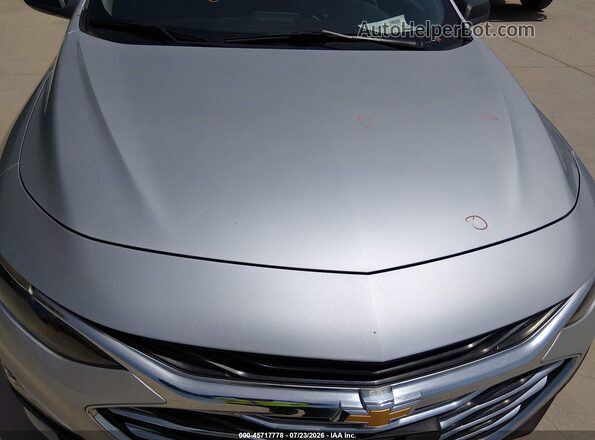1G1ZC5ST8LF036631 2020 CHEVROLET MALIBU Серебряный Вид спереди