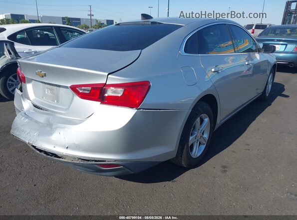 1G1ZC5ST8LF067958 2020 CHEVROLET MALIBU Silver Tył prawy