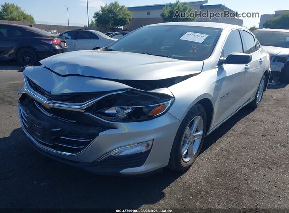 1G1ZC5ST8LF067958 2020 CHEVROLET MALIBU Silver Przód lewy