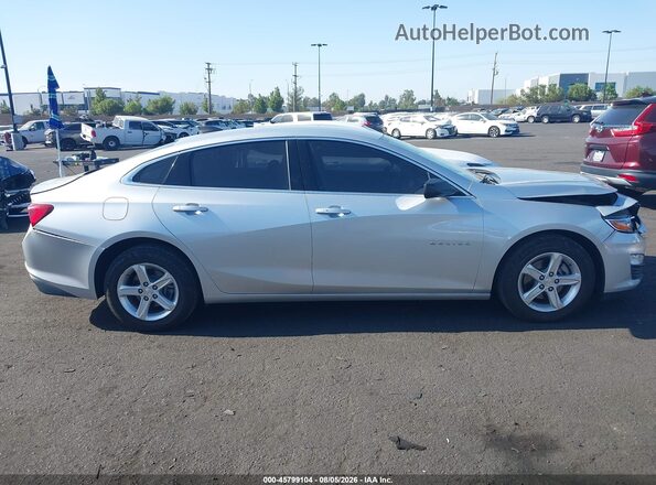 1G1ZC5ST8LF067958 2020 CHEVROLET MALIBU Silver Widok wnętrza z tyłu