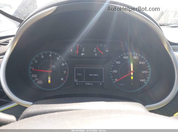 1G1ZC5ST8MF023444 2021 CHEVROLET MALIBU Black Вид задніх сидінь