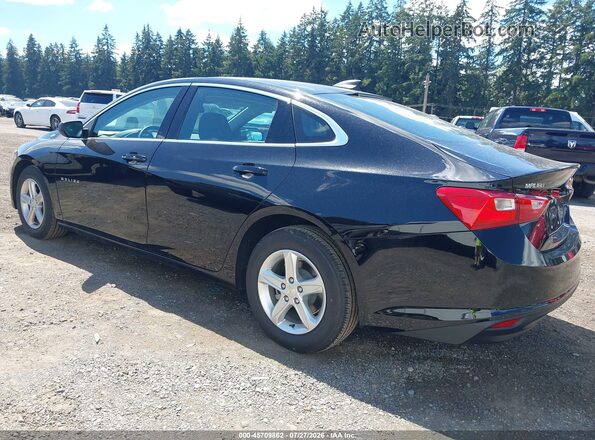 1G1ZC5ST8MF023444 2021 CHEVROLET MALIBU Black Задня ліва чверть